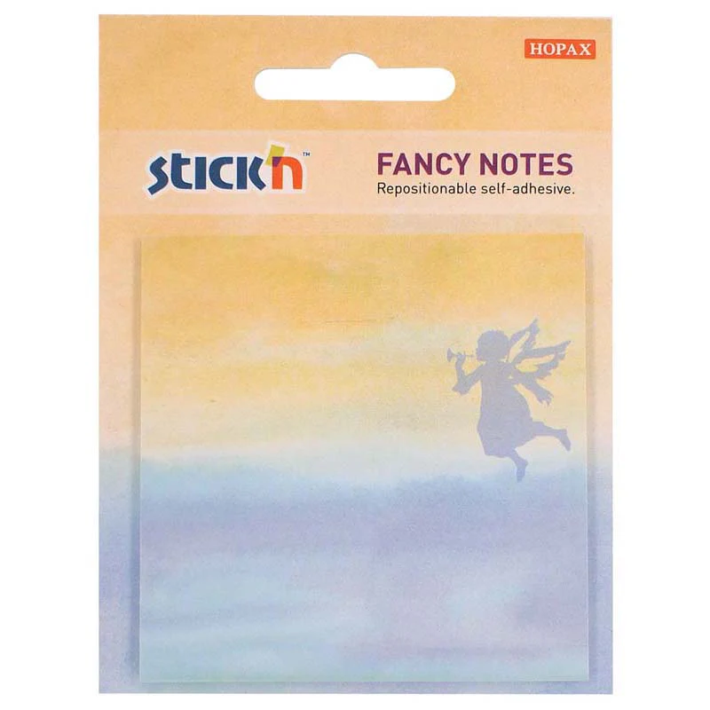 Stick'n Fancy Notes Angel 76x76mm 30 Sheets - Nail Gallerys