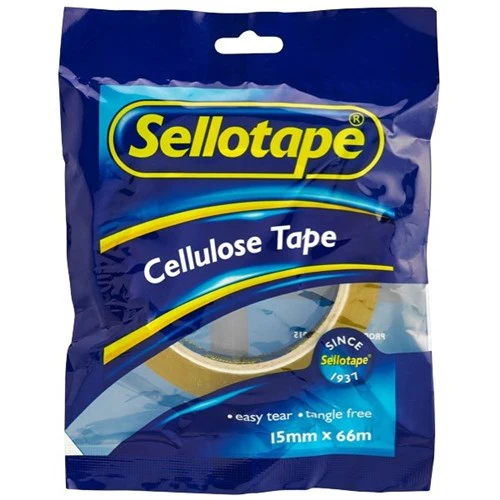 Sellotape 1105 Cellulose Tape 15mmx66m - Nail Gallerys