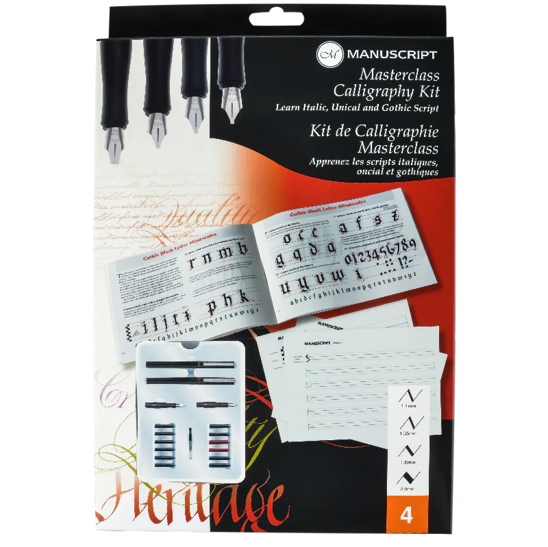 Manuscript Masterclass Calligraphy Kit - Nail Gallerys