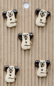 Incomparable Buttons - Koalas - Card of 5 - Nail Gallerys