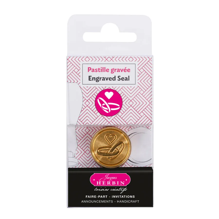 Jacques Herbin Round Rings Wax Seal - Nail Gallerys