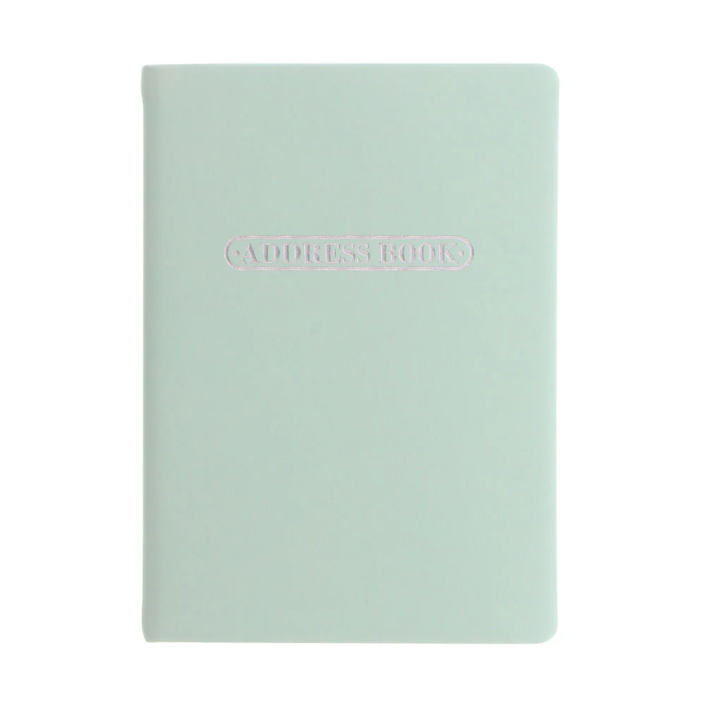 Letts A6 Pastel Address Books - Nail Gallerys