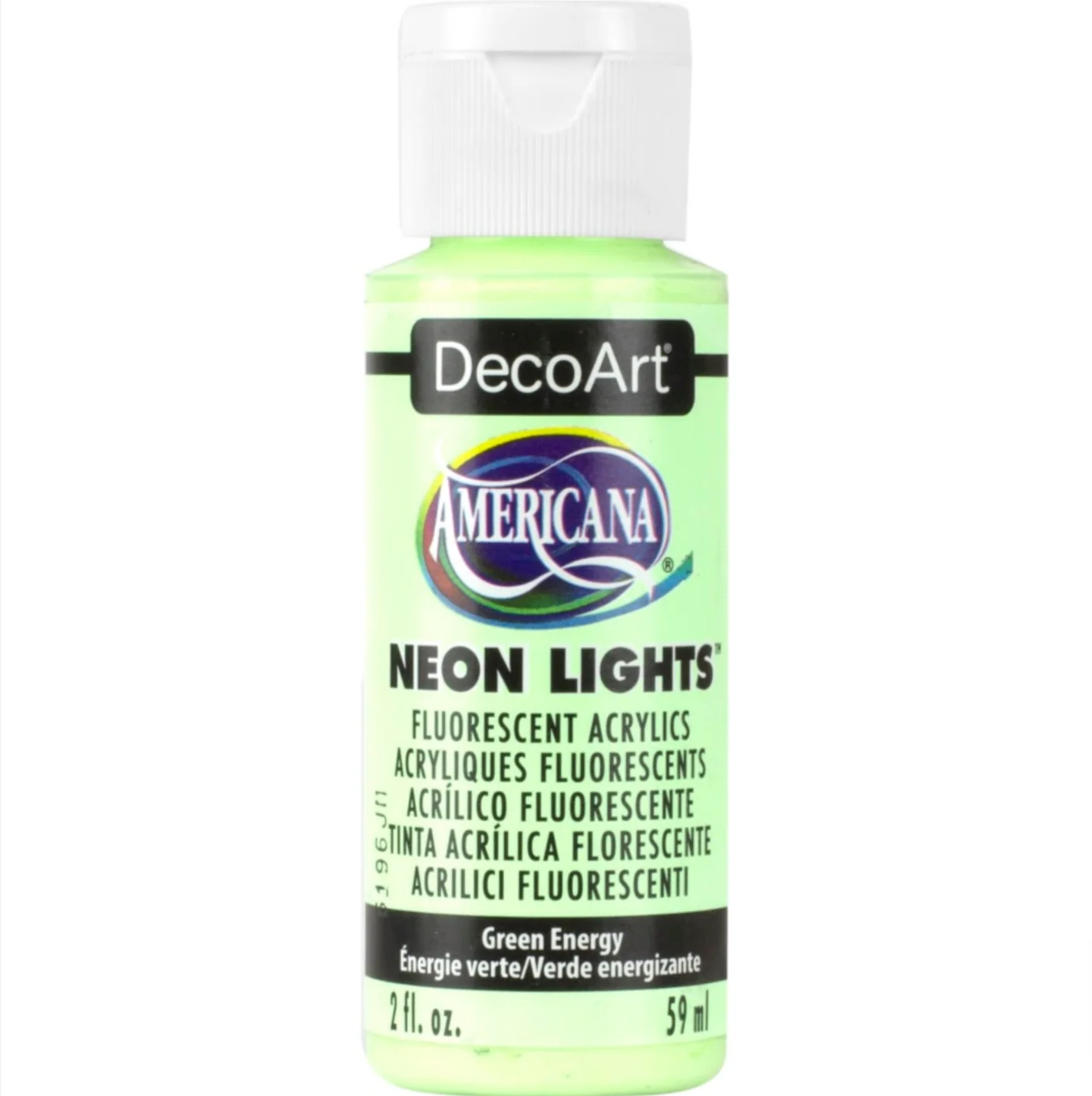 Decoart Americana Neon Lights Paints 2oz - Nail Gallerys