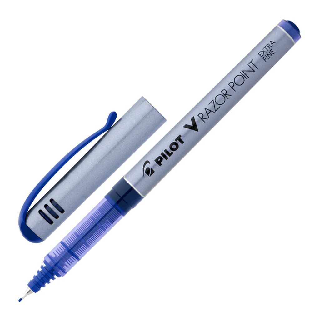 Pilot V-Razor Point Fibre Tip 0.4mm Pens - Nail Gallerys