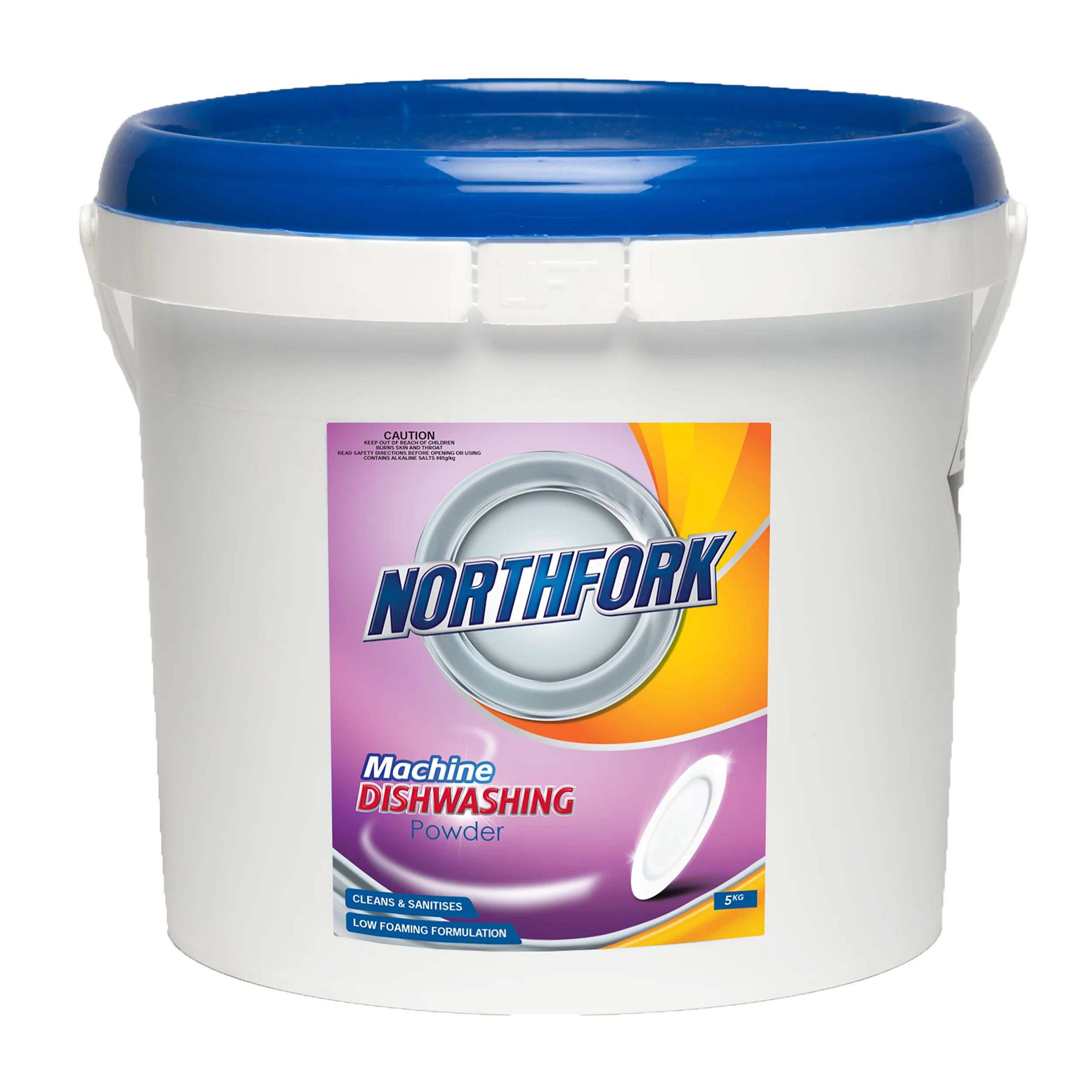Northfork Machine Dishwashing Powder 5kg - Pack Of 4 - Nail Gallerys