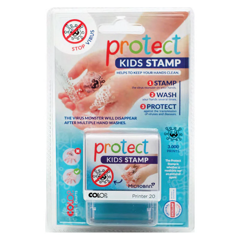 Colop Protect Kids Stamp Microban Printer - Nail Gallerys