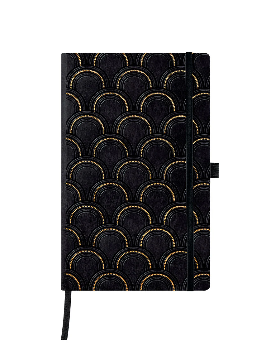Castelli Pocket Ruled C And G (gold) Notebooks - Nail Gallerys