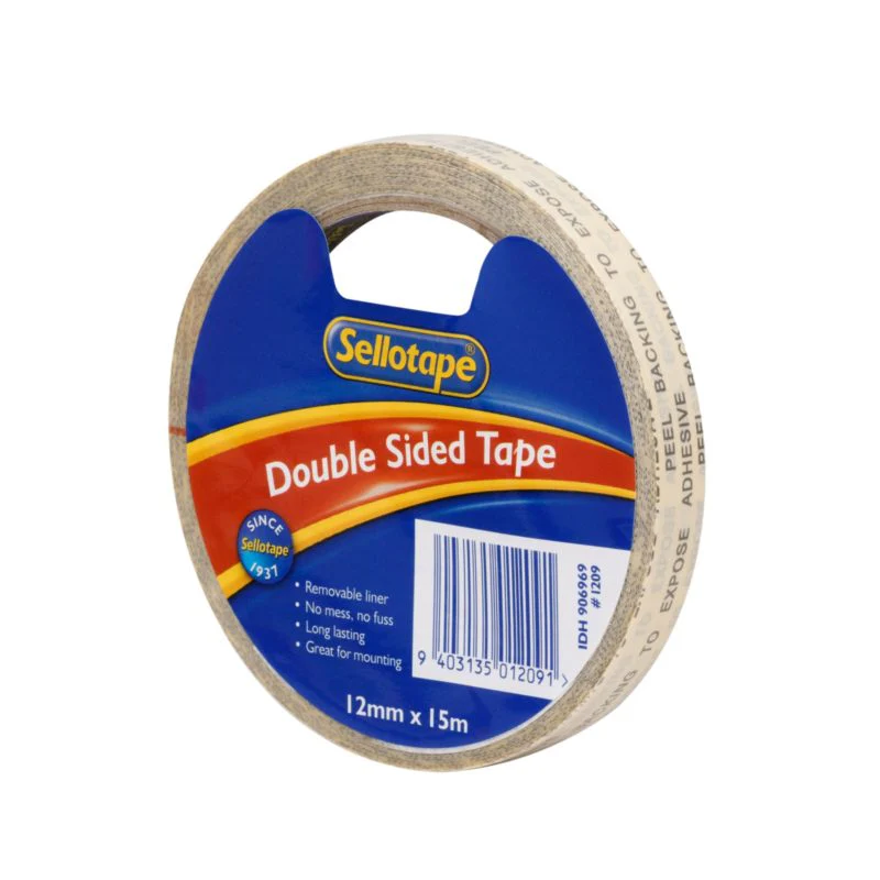 Sellotape 1209 Double-sided Tape 12mmx15m - Nail Gallerys