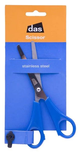Das 6 Inch Craft Scissors Blue - Nail Gallerys