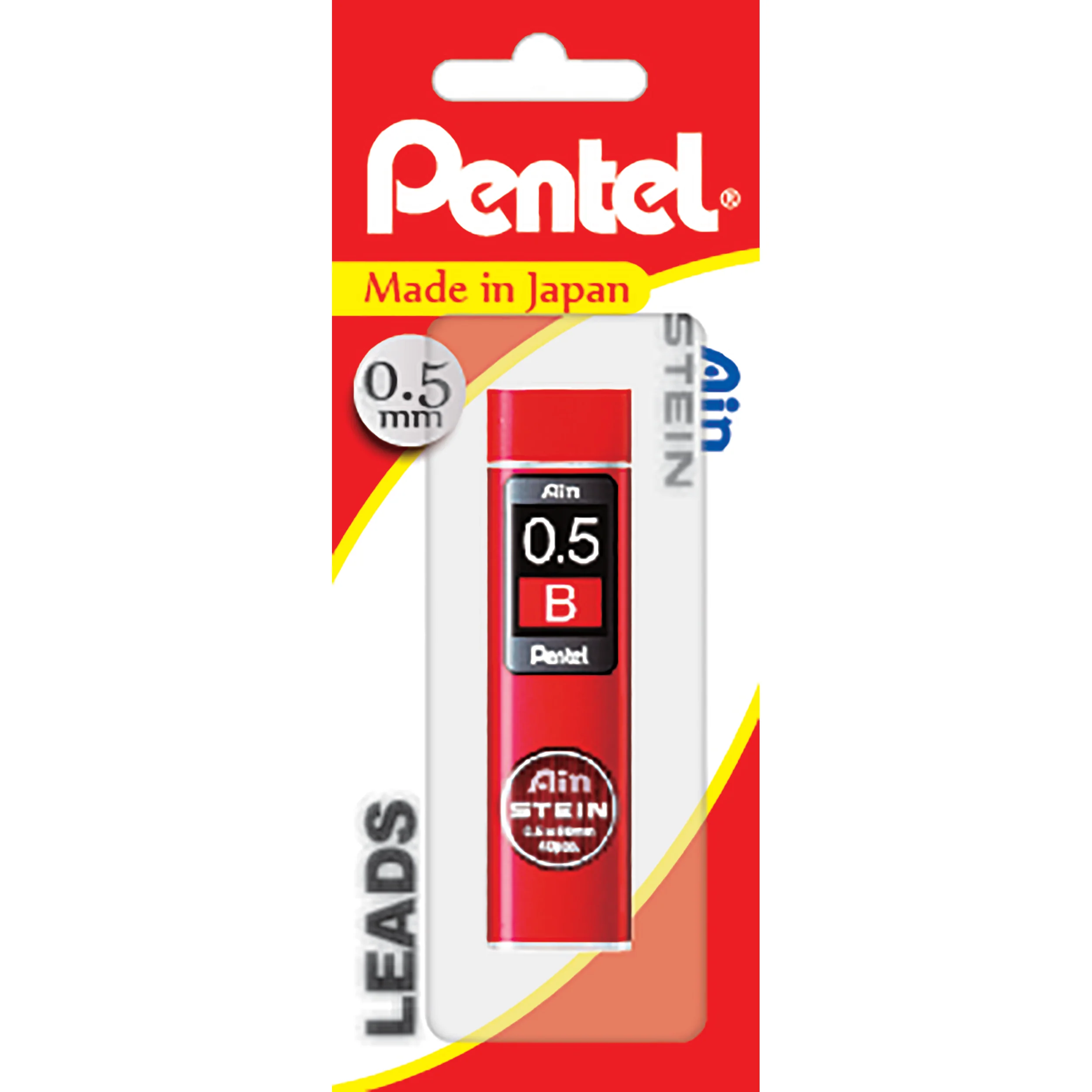 Pentel Ain Stein Leads 0.5mm Tube/40 Leads - Nail Gallerys
