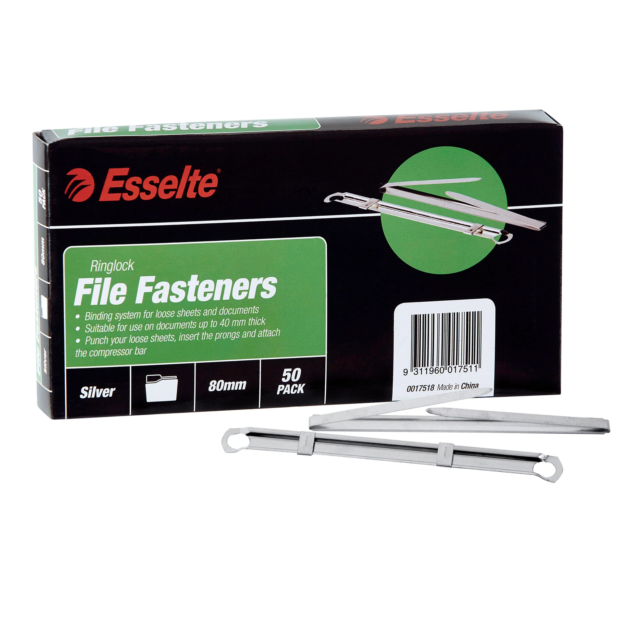 Esselte Ringlock File Fasteners Box Of 50 - Nail Gallerys