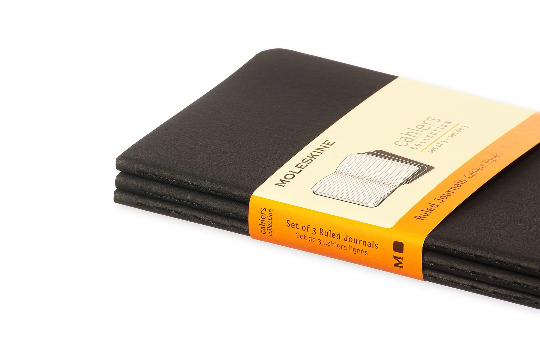 Moleskine Cahier Pocket Ruled Journals Pack Of 3 - Nail Gallerys