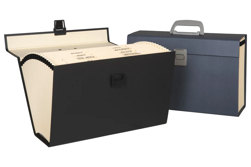 Marbig Assorted Colours Carry File - Nail Gallerys