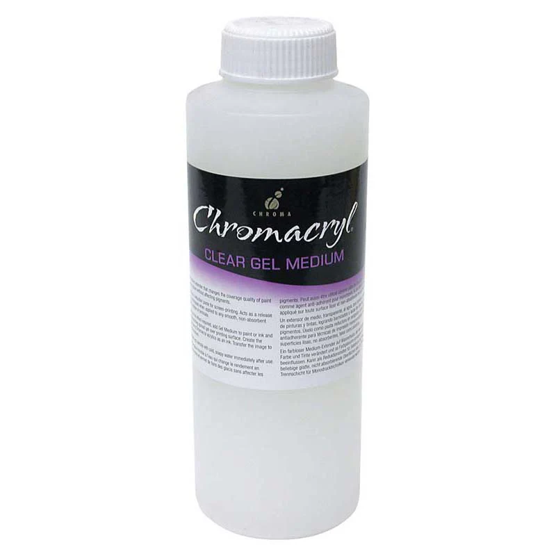 Chromacryl Clear Gel Medium 500ml - Nail Gallerys