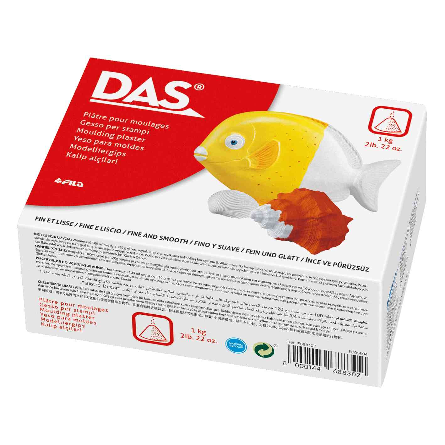 Das 1kg Moulding Plaster - Nail Gallerys