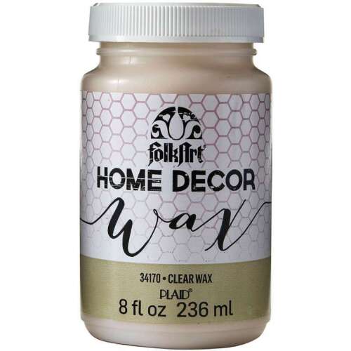 FolkArt Home Decor Clear Wax 237ml - Nail Gallerys