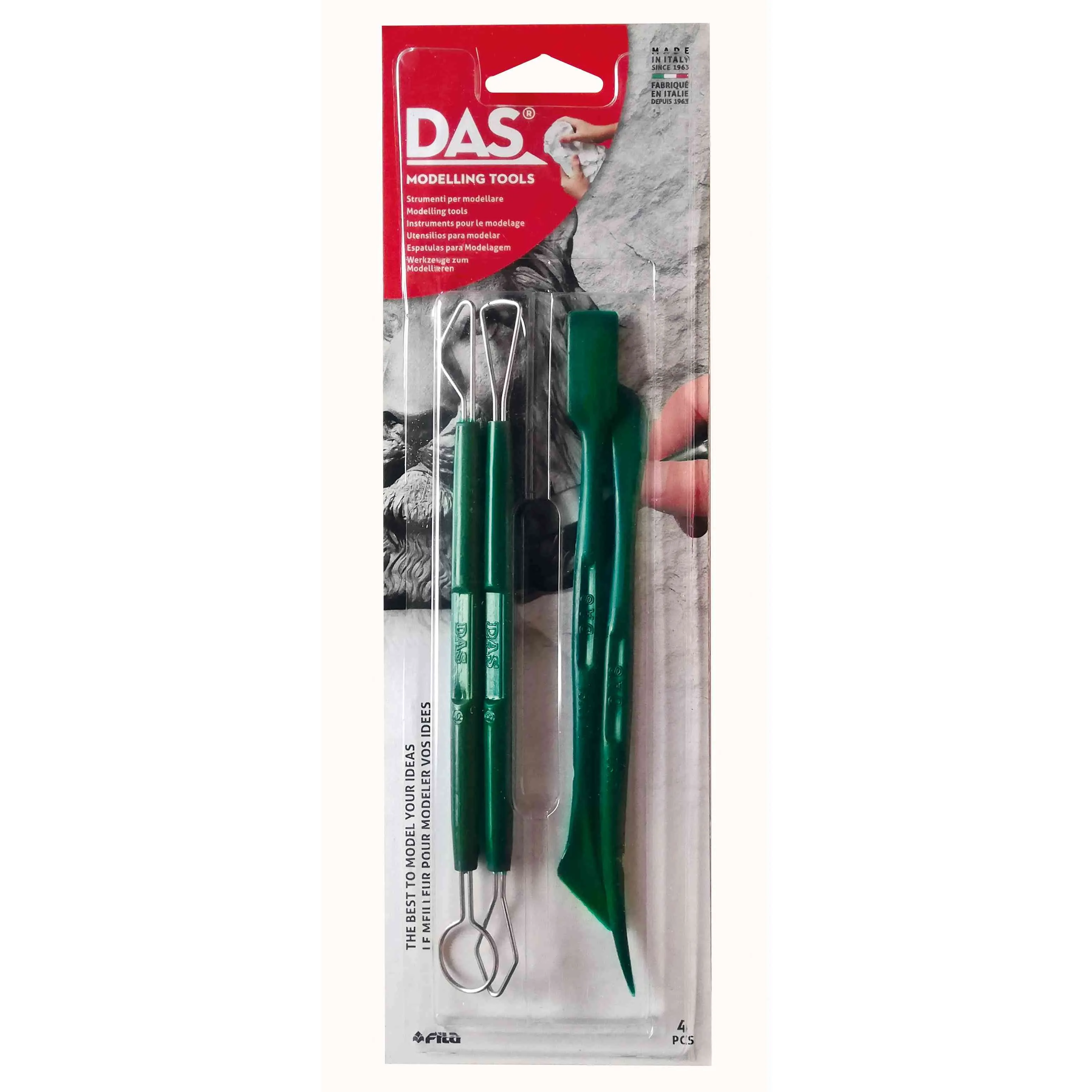 Das Modelling Tools Basic Set of 4 - Nail Gallerys
