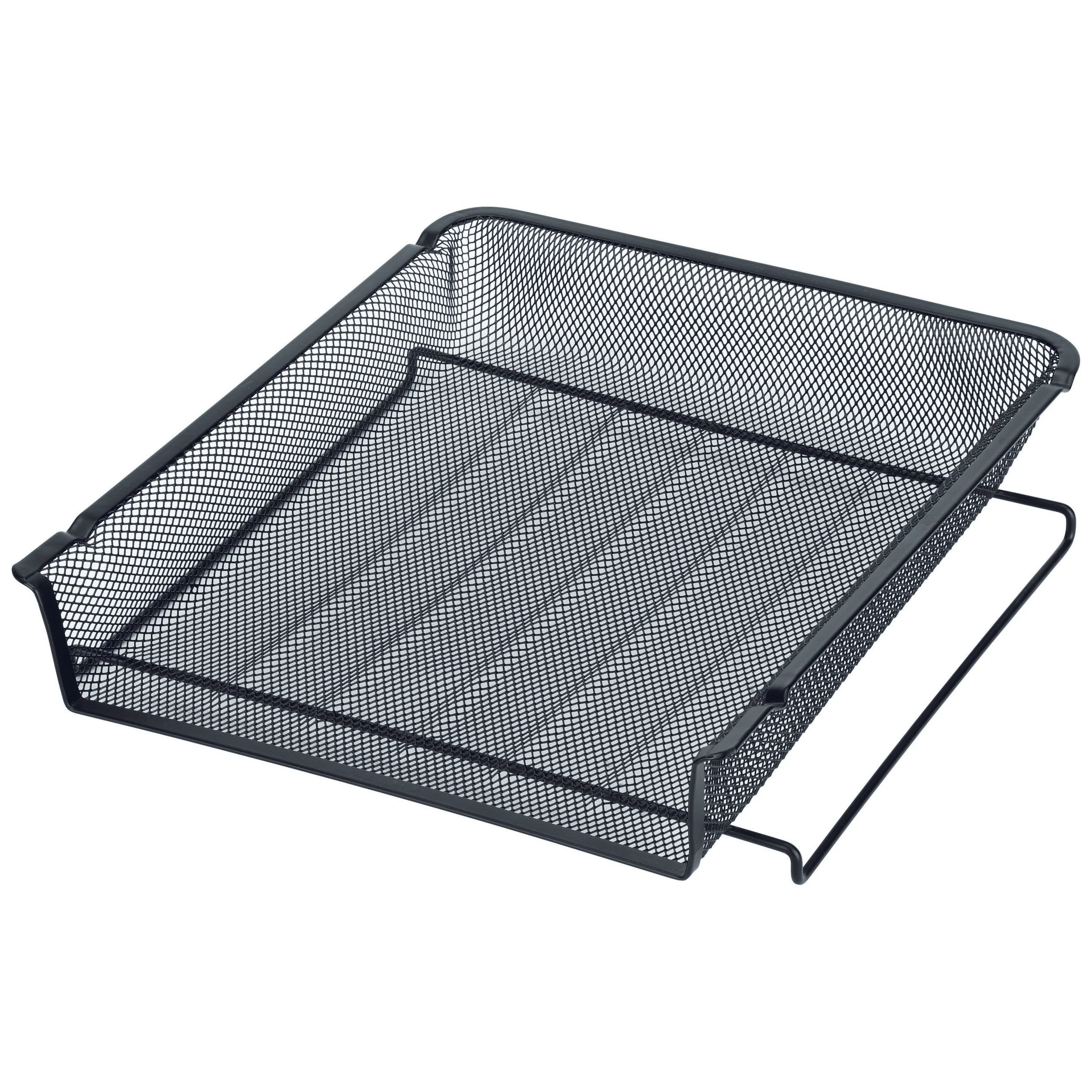 Esselte Metal Mesh Doc Tray A4 Black - Nail Gallerys