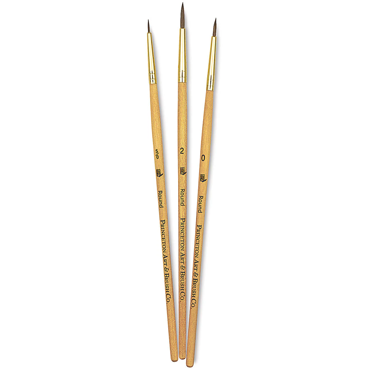 Princeton Real Value Synthetic 9105 Brushes Set Of 3 - Nail Gallerys