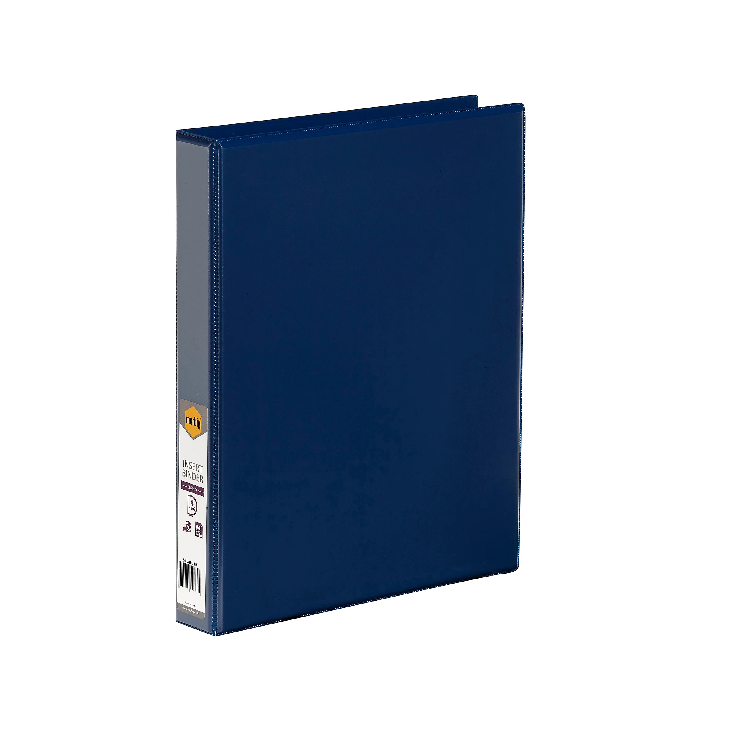 Marbig Clearview Insert Binder A4 25mm 4D - Nail Gallerys