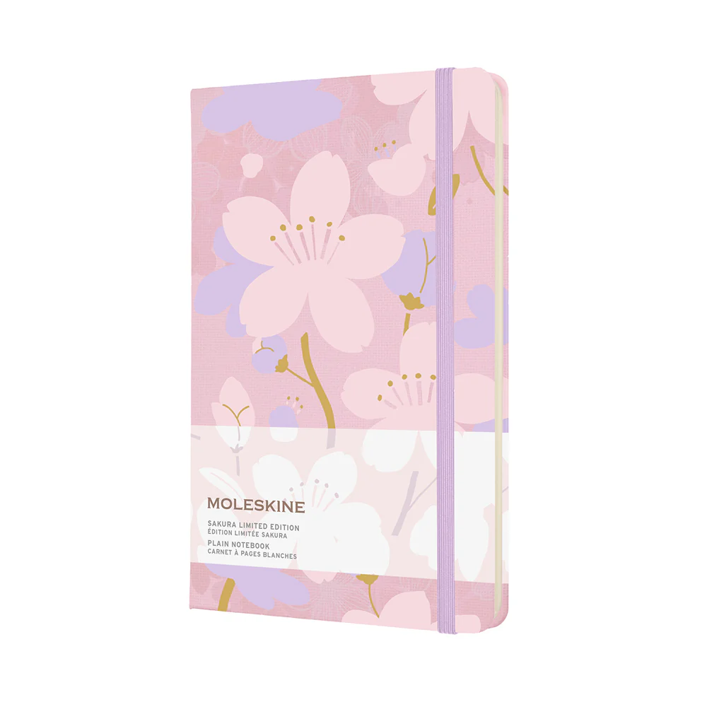 Moleskine Limited Edition Sakura Large Plain Graphic 2 Notebook - Nail Gallerys