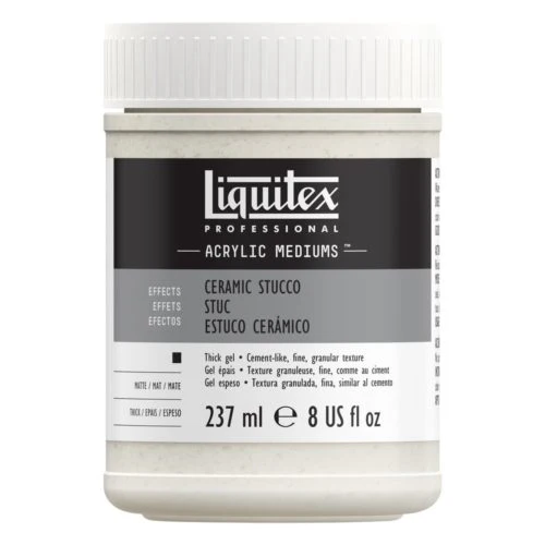 Liquitex 237ml Ceramic Stucco Effect Medium - Nail Gallerys