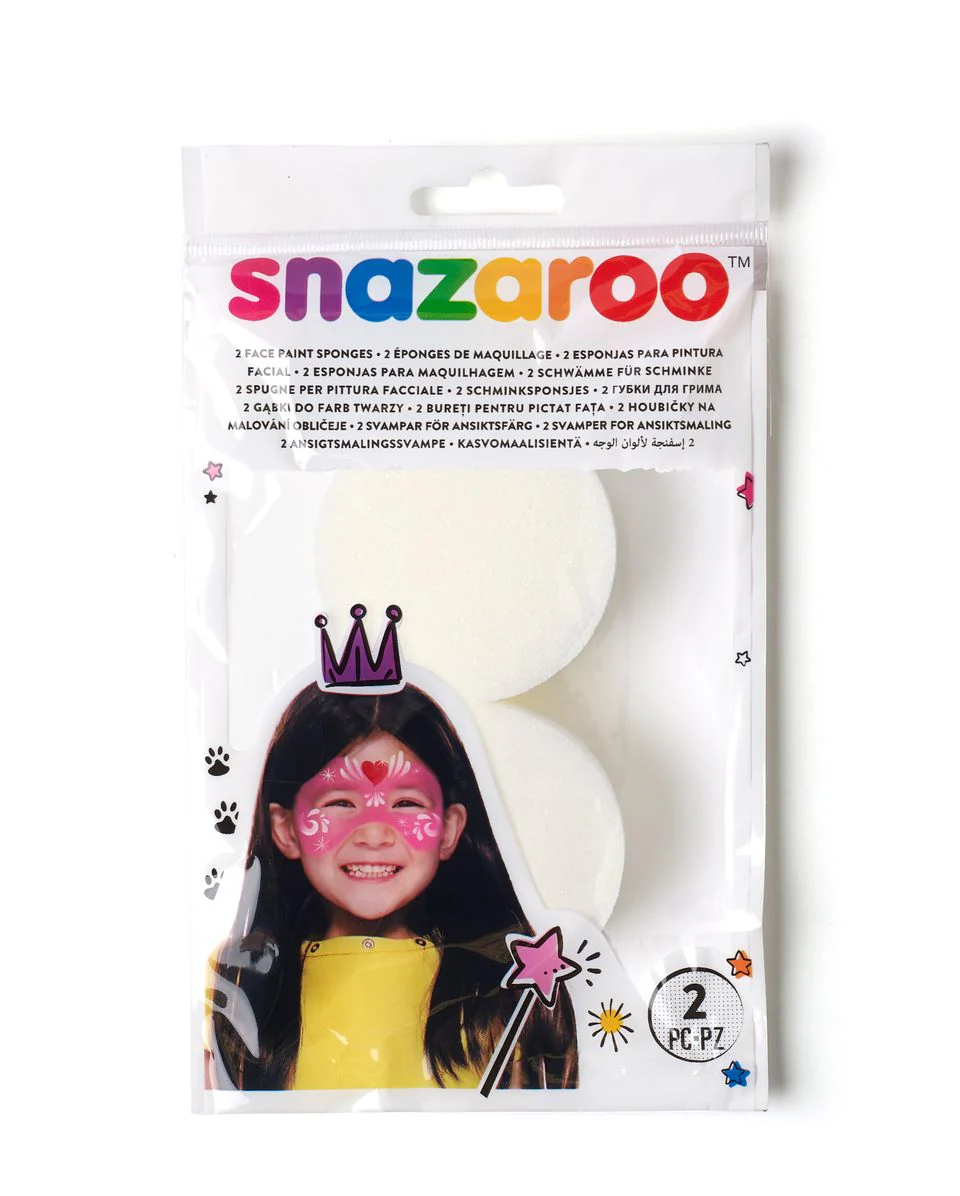 Snazaroo High Density Sponges Set Of 2 - Nail Gallerys