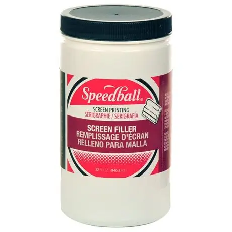 Speedball Screen Fill 32oz Black - Nail Gallerys