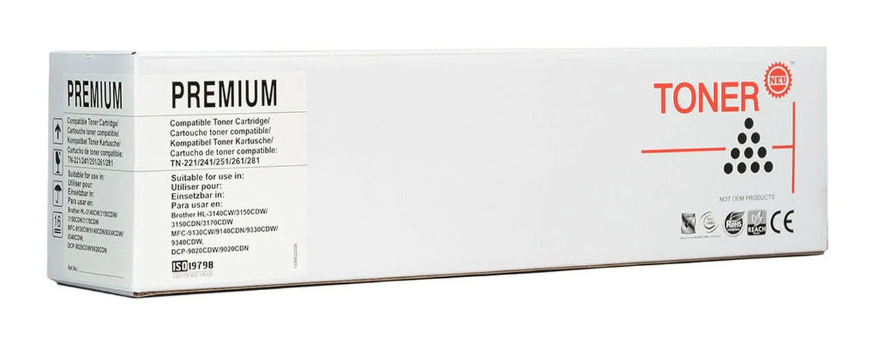 Icon Compatible Brother Tn251 Black Toner Cartridge - Nail Gallerys