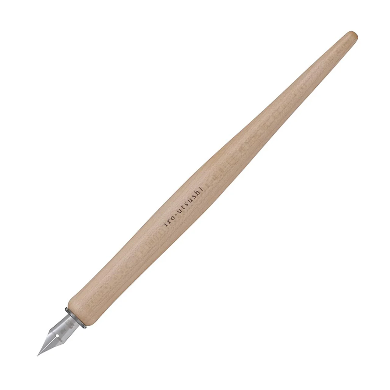 Pilot Iro-utsushi Dip Pen Wood Natural Medium - Nail Gallerys