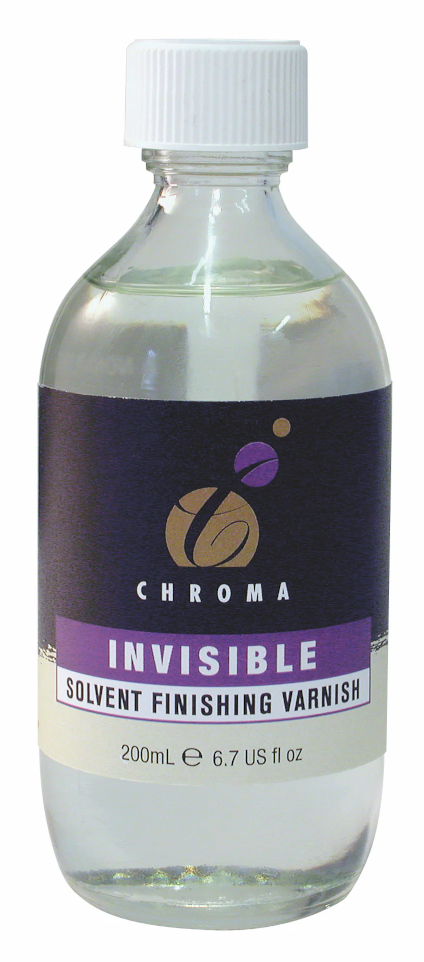 Chroma Invisible Solvent Finishing Varnish 200ml - Nail Gallerys