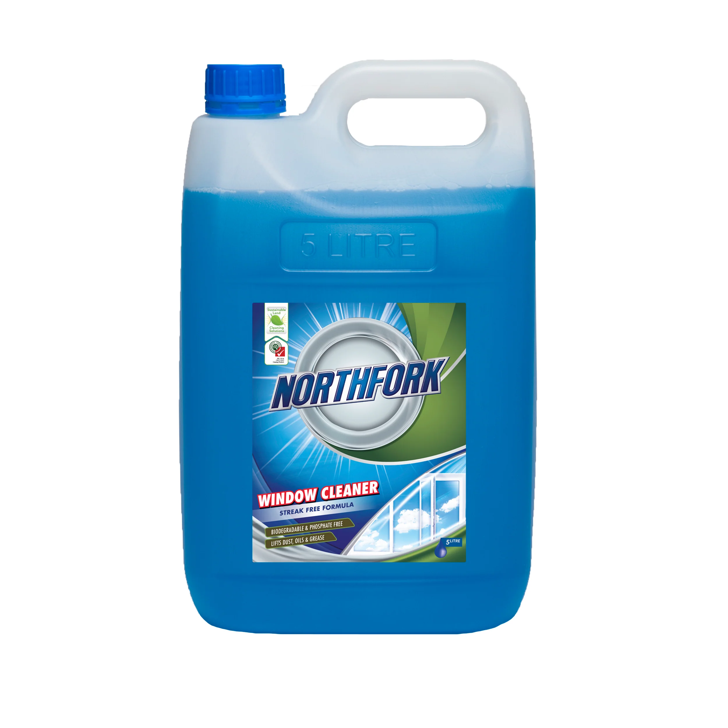 Northfork Geca Window And Glass Cleaner 5 Litre - Pack Of 3 - Nail Gallerys