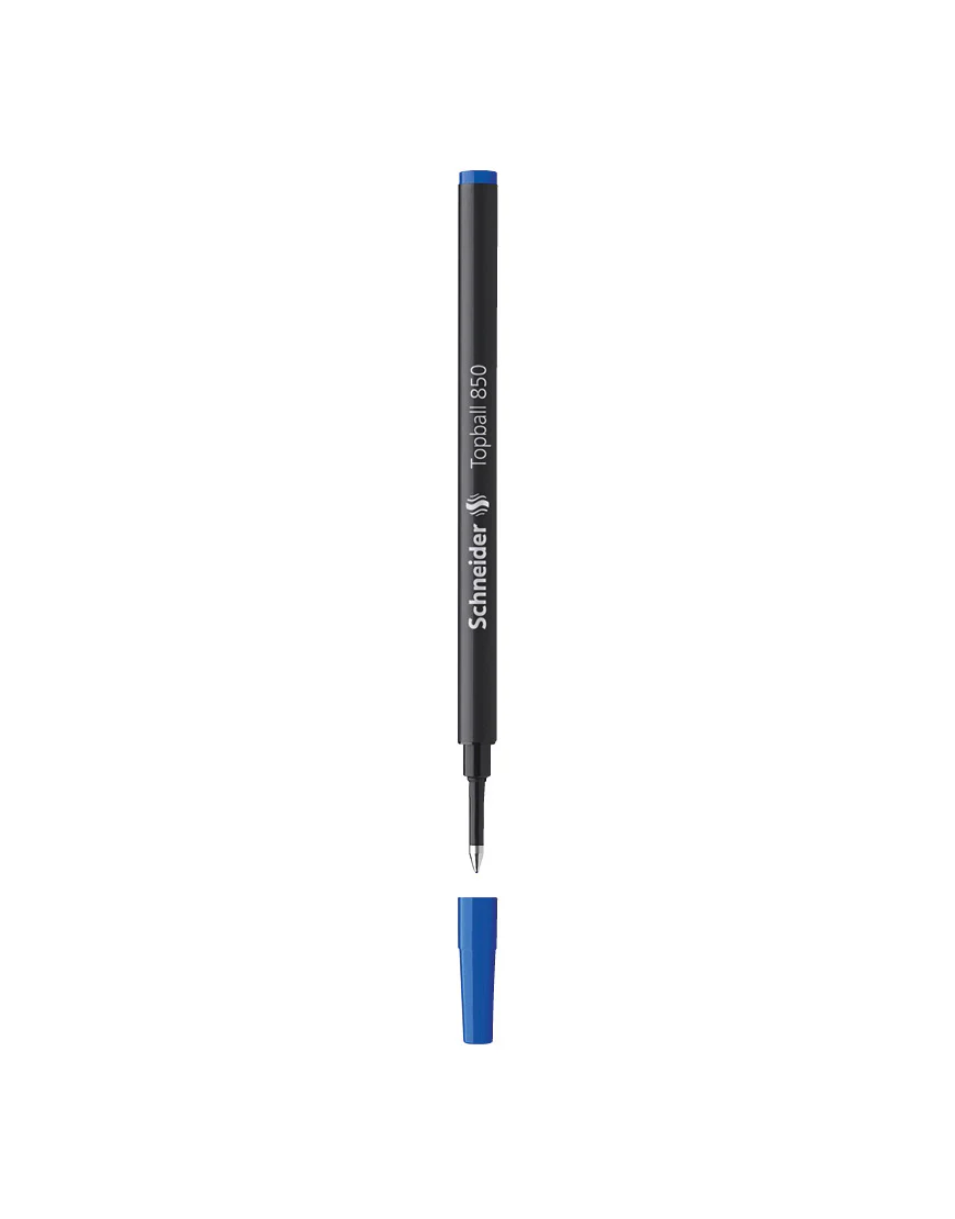 Schneider Topball 850 0.5mm Rollerball Pen Refill Pack Of 2 - Nail Gallerys
