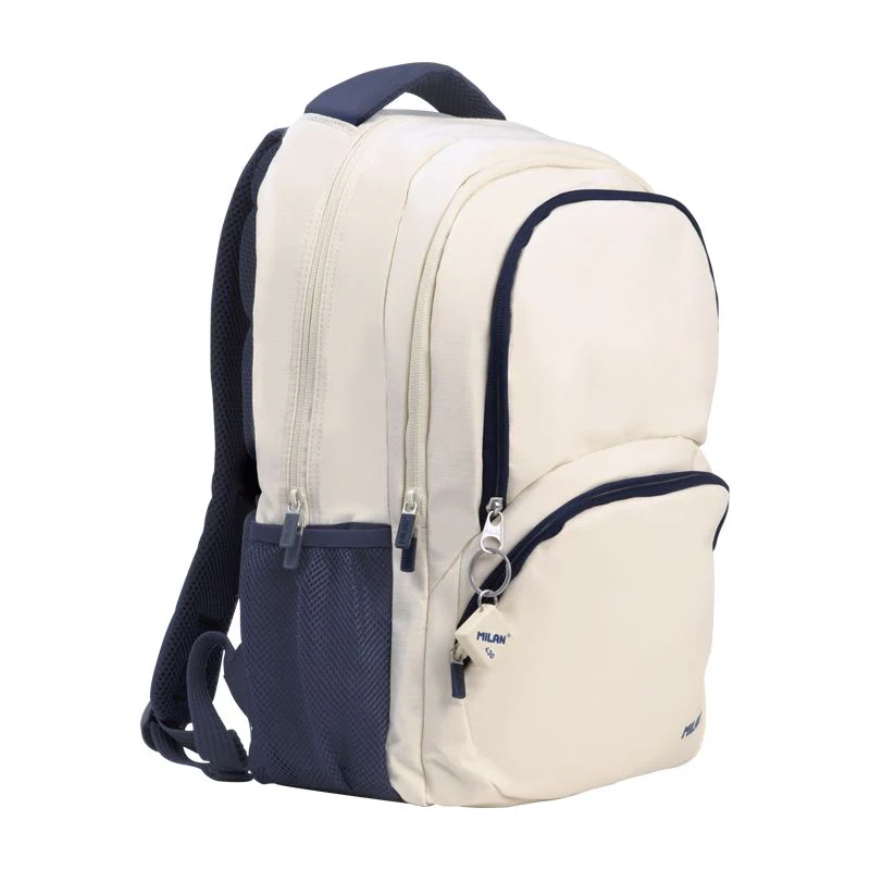 Milan 4 Zip 25L 1918 Series Beige Backpack - Nail Gallerys