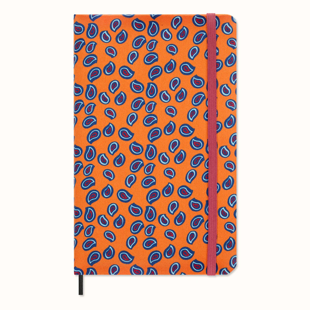 Moleskine LE Professional Silk Orange Large Hard Cover Undated Planner with Gift Box - Nail Gallerys