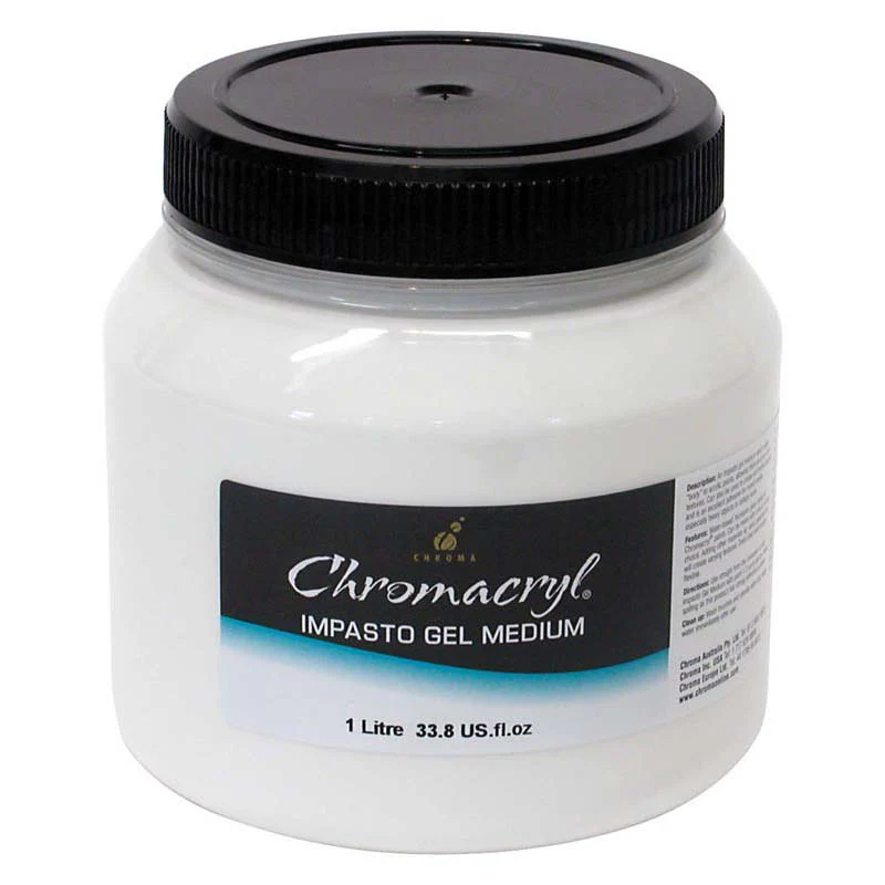 Chromacryl Impasto Gel Medium 1 Litre - Nail Gallerys