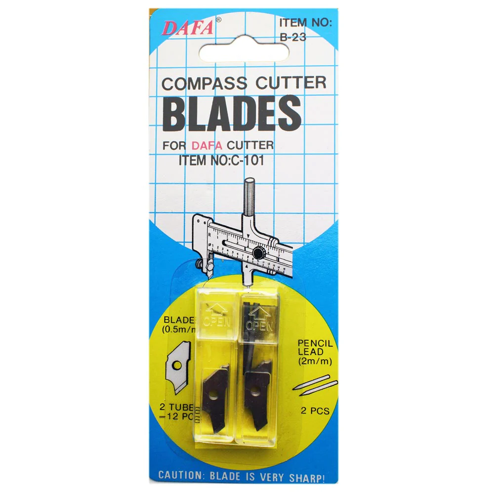 Dafa B-23 Blades & Leads For C-101 Compass Cutter - Nail Gallerys