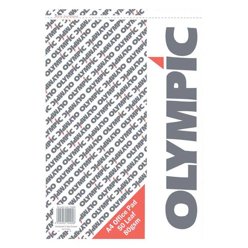 Olympic Pad A4 Office 50 Leaf 80gsm - Nail Gallerys