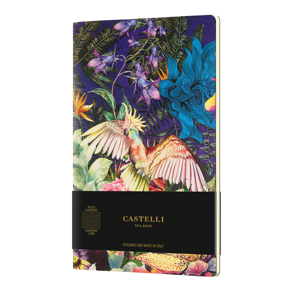 Castelli Quaderno A5 Eden Notebooks - Nail Gallerys