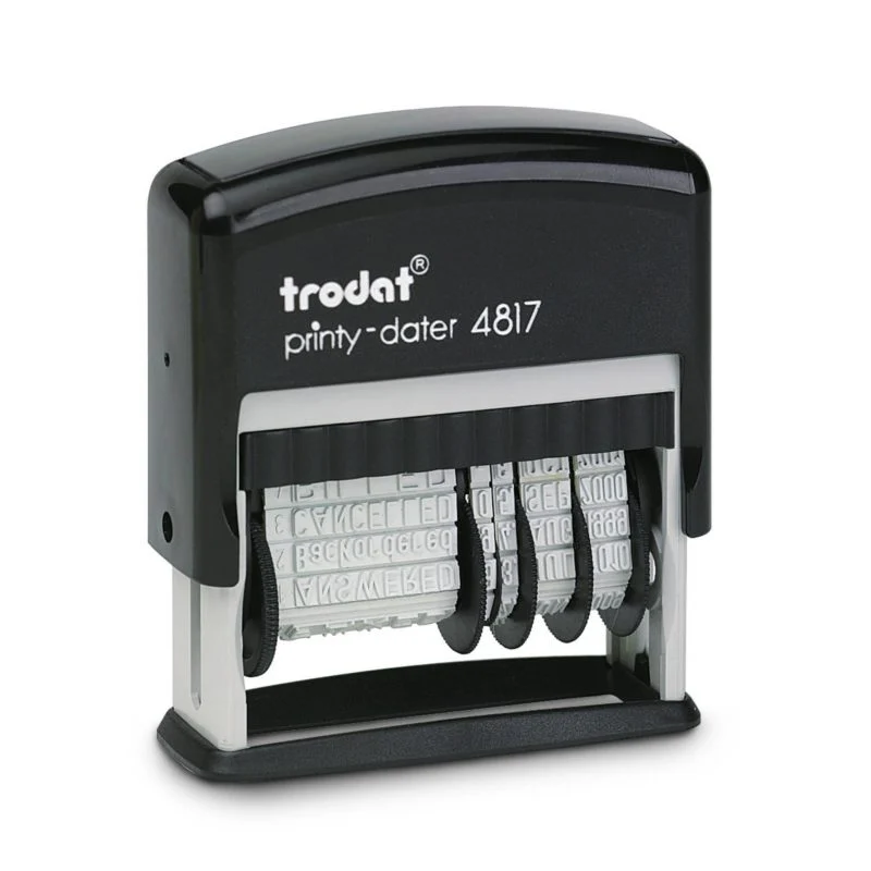 Trodat Printy Dater 4817 Dial-a-phrase - Nail Gallerys