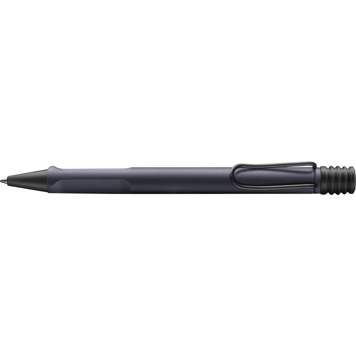 Lamy Safari Steel Black Ballpoint Pen - Nail Gallerys
