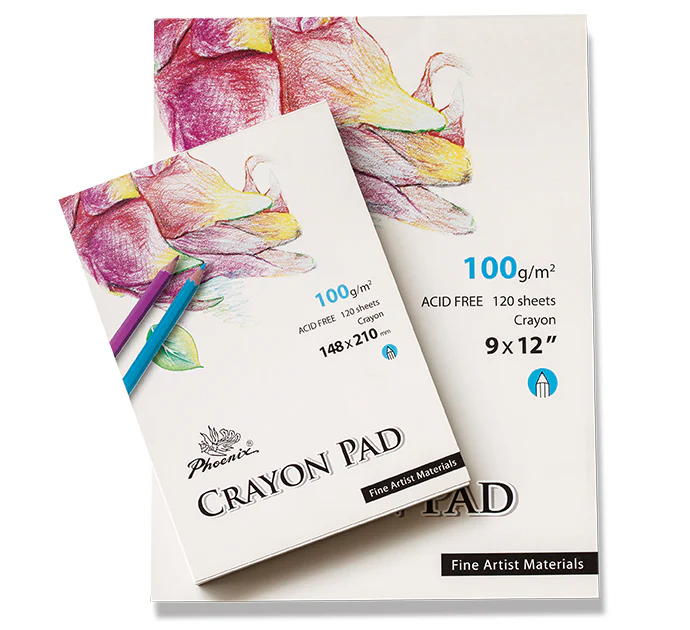 Phoenix Crayon Art Pad A4 - Nail Gallerys