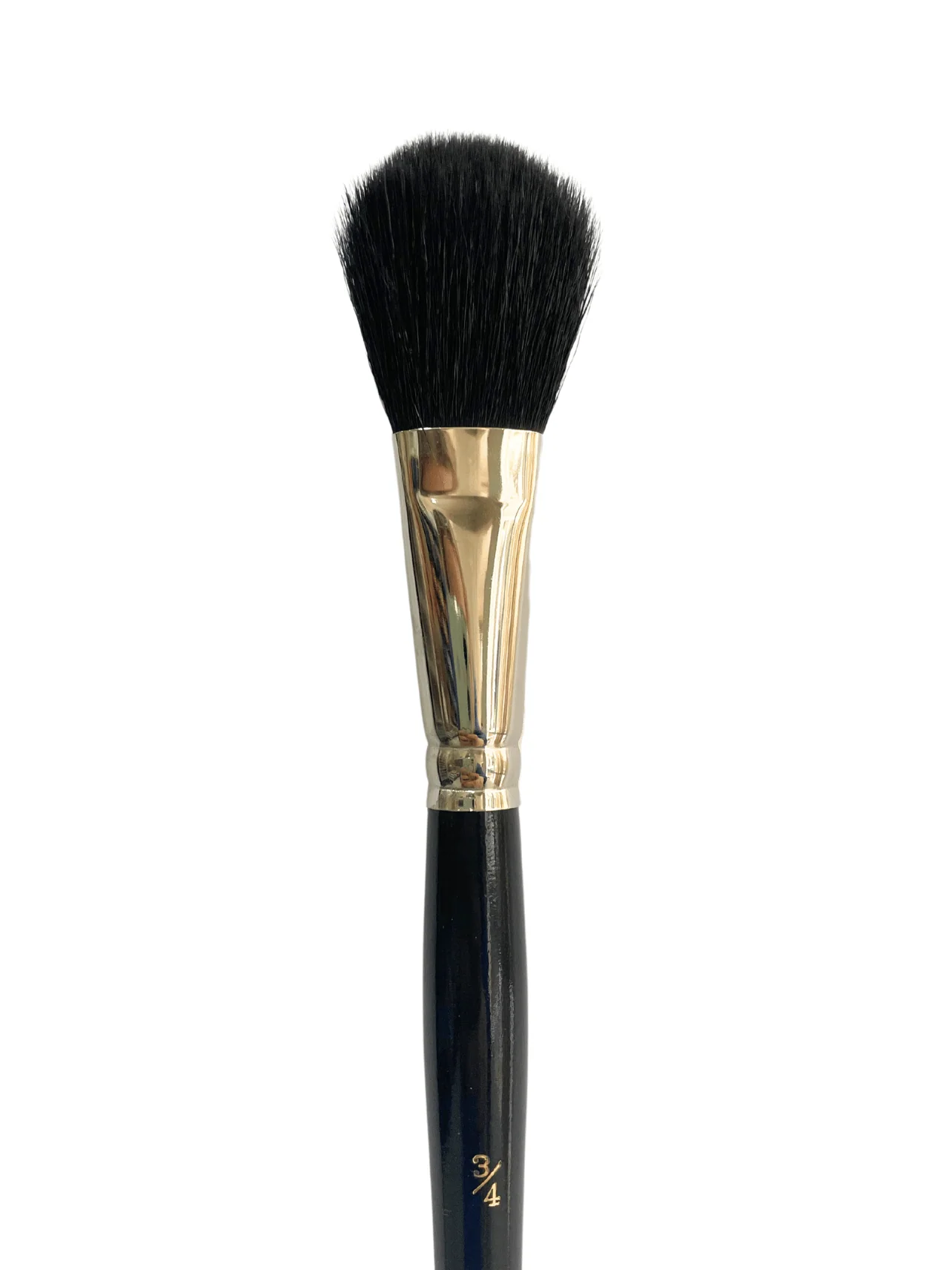 Das S755 Black Goat Oval Mop Brushes - Nail Gallerys