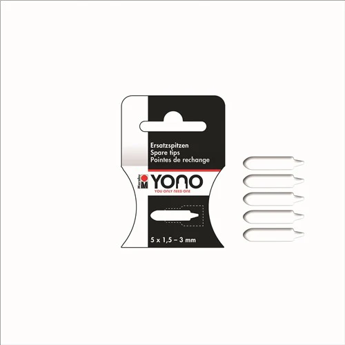Marabu YONO Spare Nib Bullet Pack Of 5 - Nail Gallerys