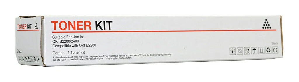 Icon Compatible Oki B22tone Black Toner Cartridge (b22tone) - Nail Gallerys