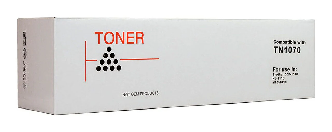 Icon Compatible Brother Tn1070 Black Toner - Nail Gallerys