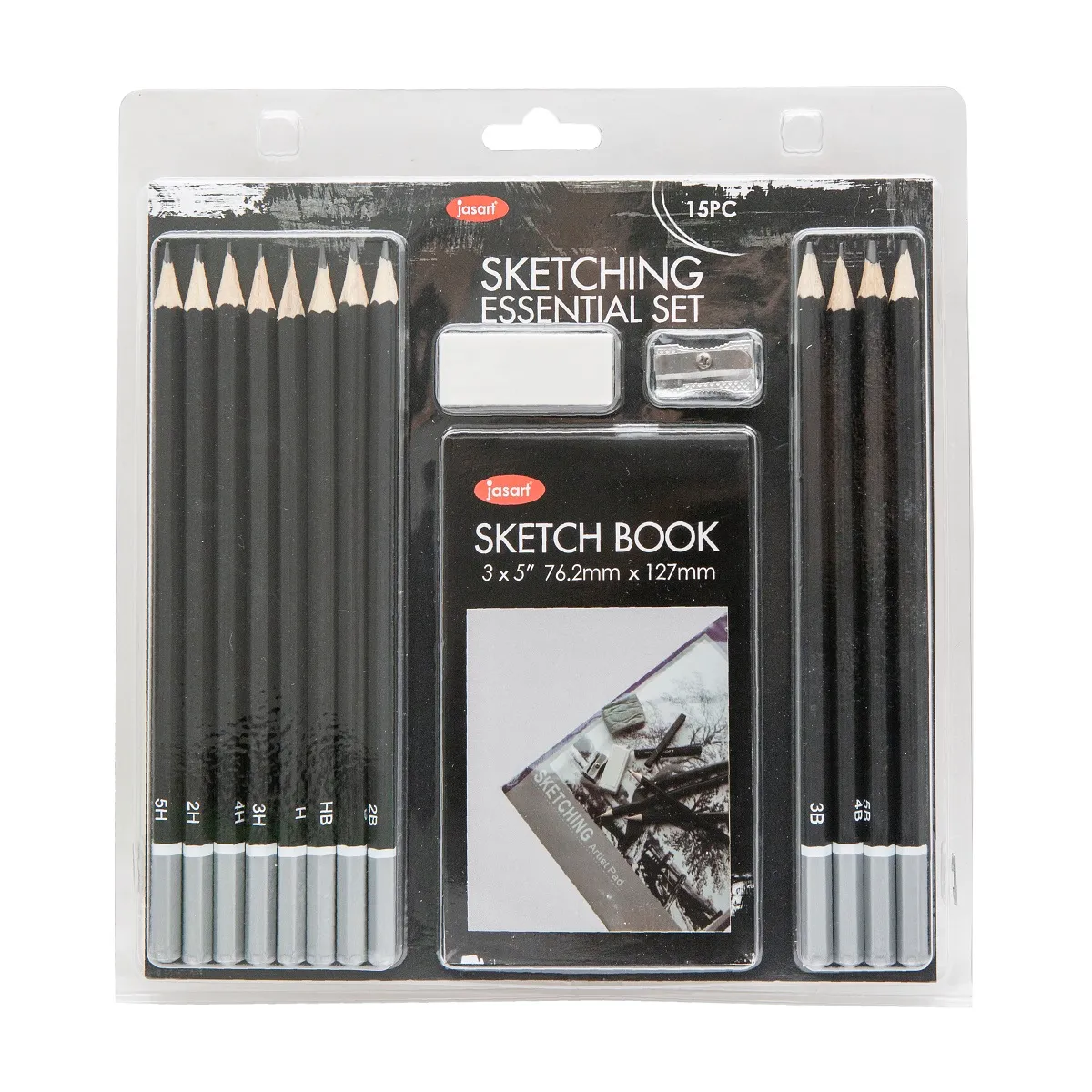Jasart Essential Sketching Set Of 15 - Nail Gallerys