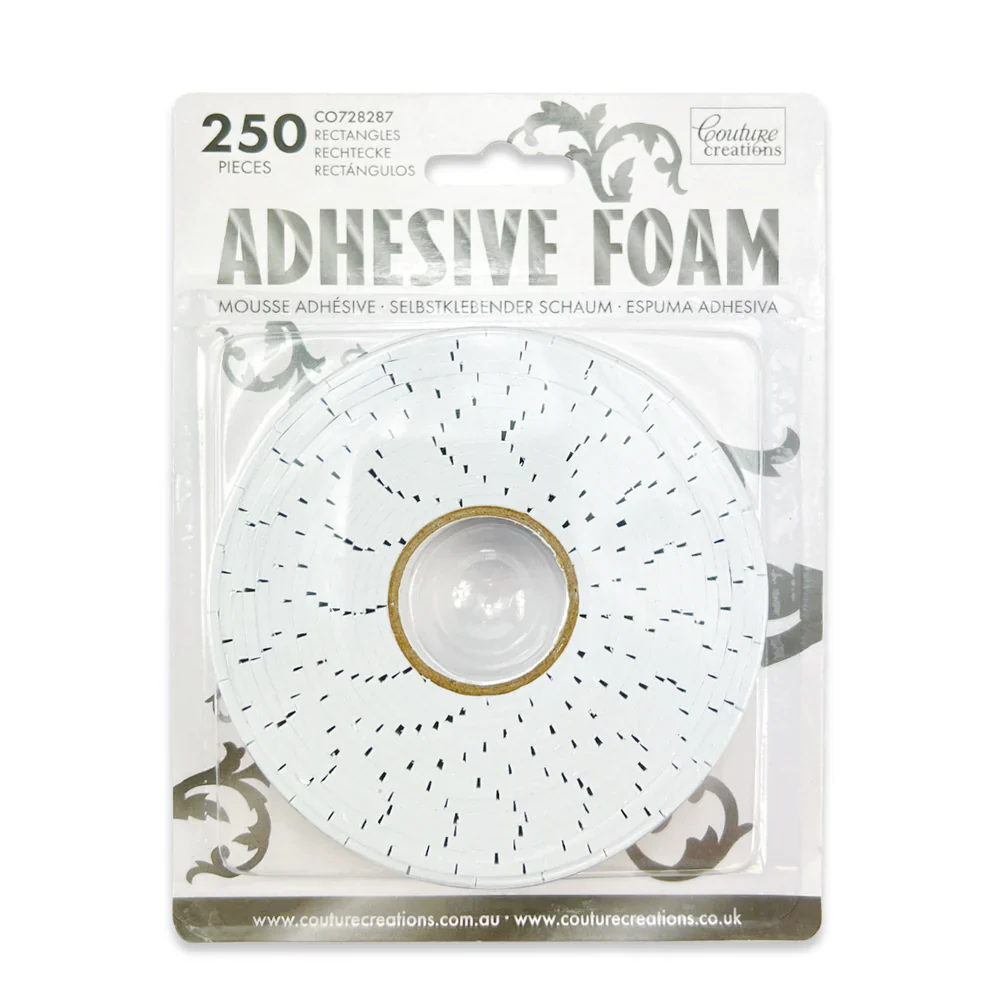 Couture Creations Adhesive Foam Rectangles On Roll 250 Pieces - Nail Gallerys