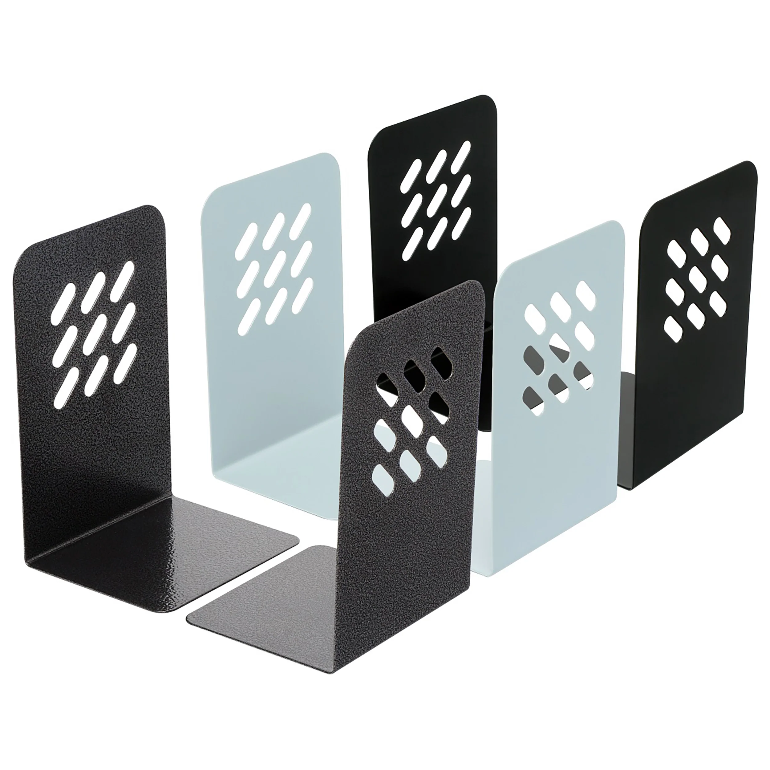 Marbig Bookends Pair Black - Nail Gallerys