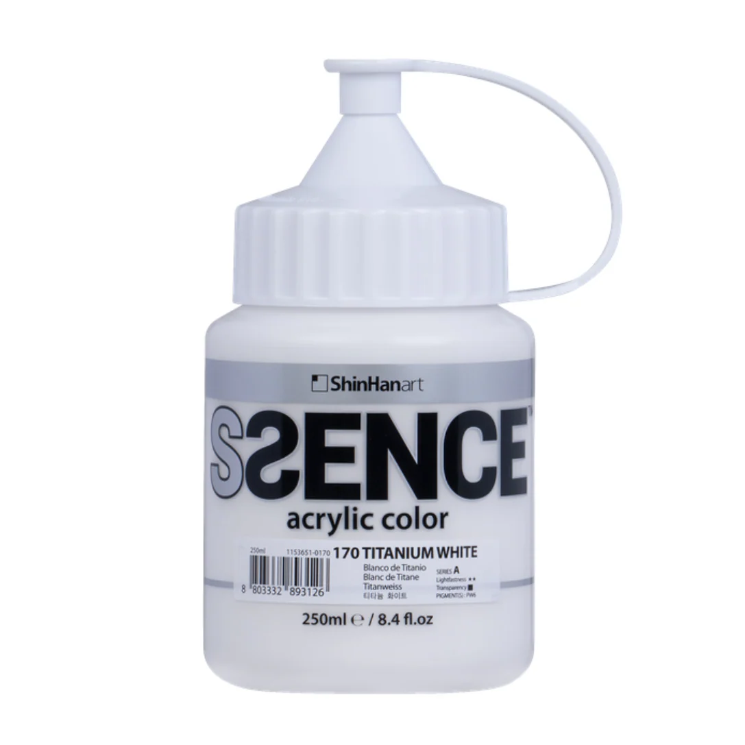 ShinHan SSence Acrylic Paints Titanium White - Nail Gallerys